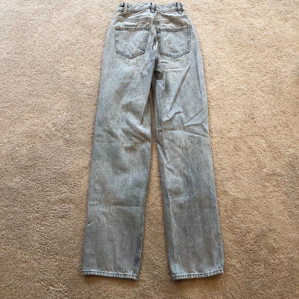 PacSun Women's Light Indigo Ripped '90s Boyfriend High Rise Jeans Size 23 - Picture 7 of 12
